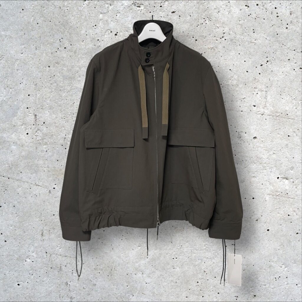 Sacai Weathercloth Blouson 26-03917M KHAKI 2